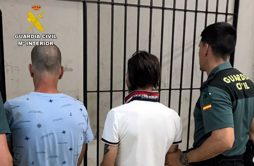 Detenidos siete miembros de un grupo criminal dedicado a cometer robos y atracos en Totana y Alhama